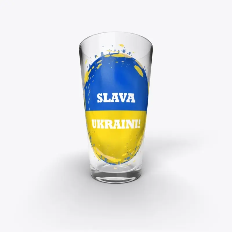 Ukraine flag merch ,,slava ukraini!"