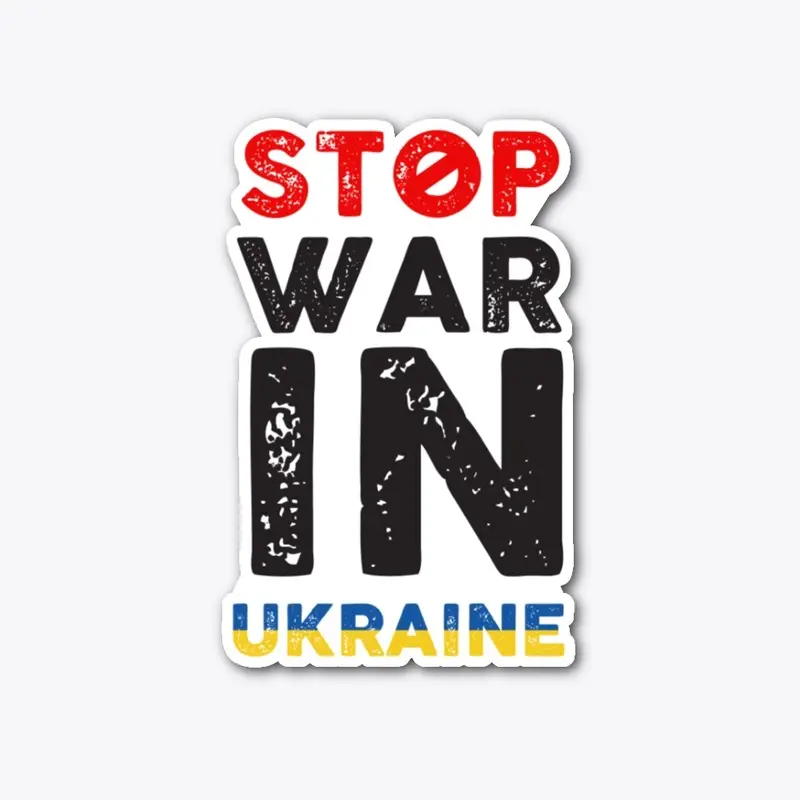 Stop war in Ukraine merch