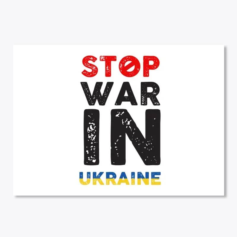 Stop war in Ukraine merch